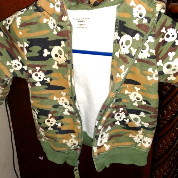 Toddler Skull Design Jacket - Picture 3 of 4